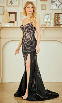 Amelia Couture Long Prom Dress 3105