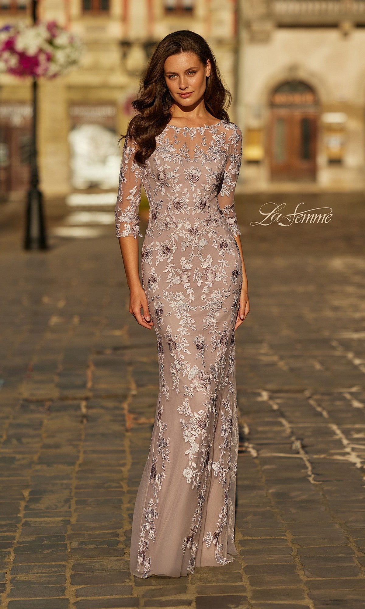 Mauve La Femme Mother of the Bride Dress 31464 - Image