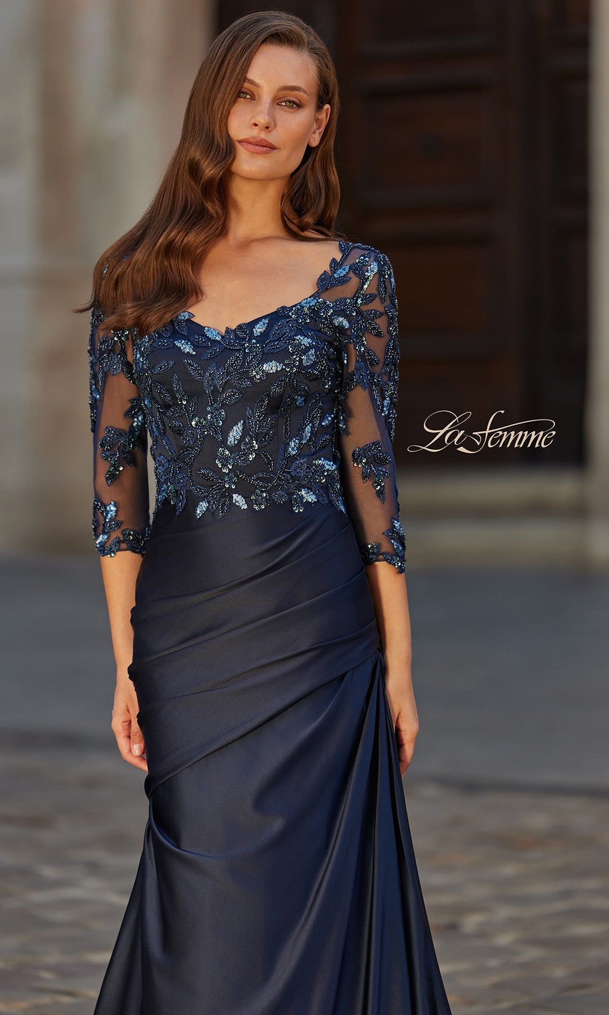 La Femme Mother of the Bride Dress 31802 - Image