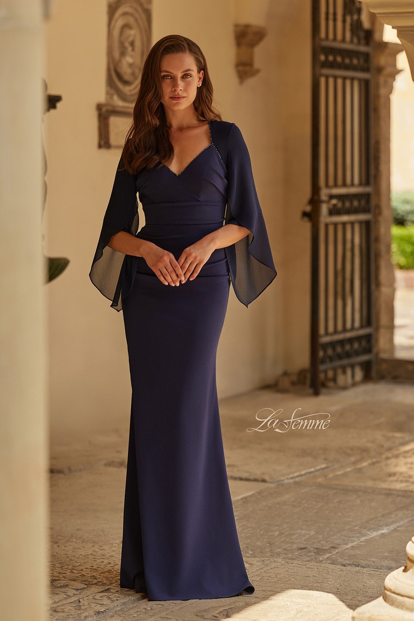 La Femme 33215 Long Formal Dress Black / 12 La Femme 33215 Long Formal Dress Black / 12