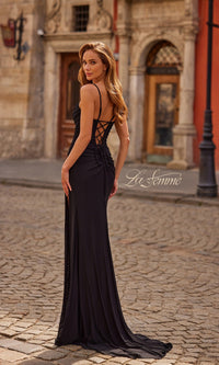 La Femme Long Prom Dress 33298 - Image