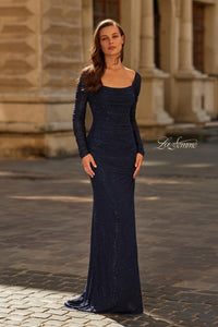 Navy La Femme Mother of the Bride Dress 33311 - Image