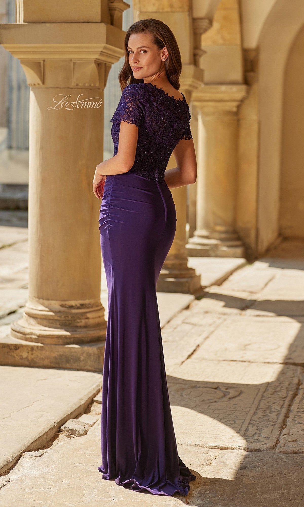 Long Formal Dress 33331 by La Femme Black / 10 Long Formal Dress 33331 by La Femme Black / 10