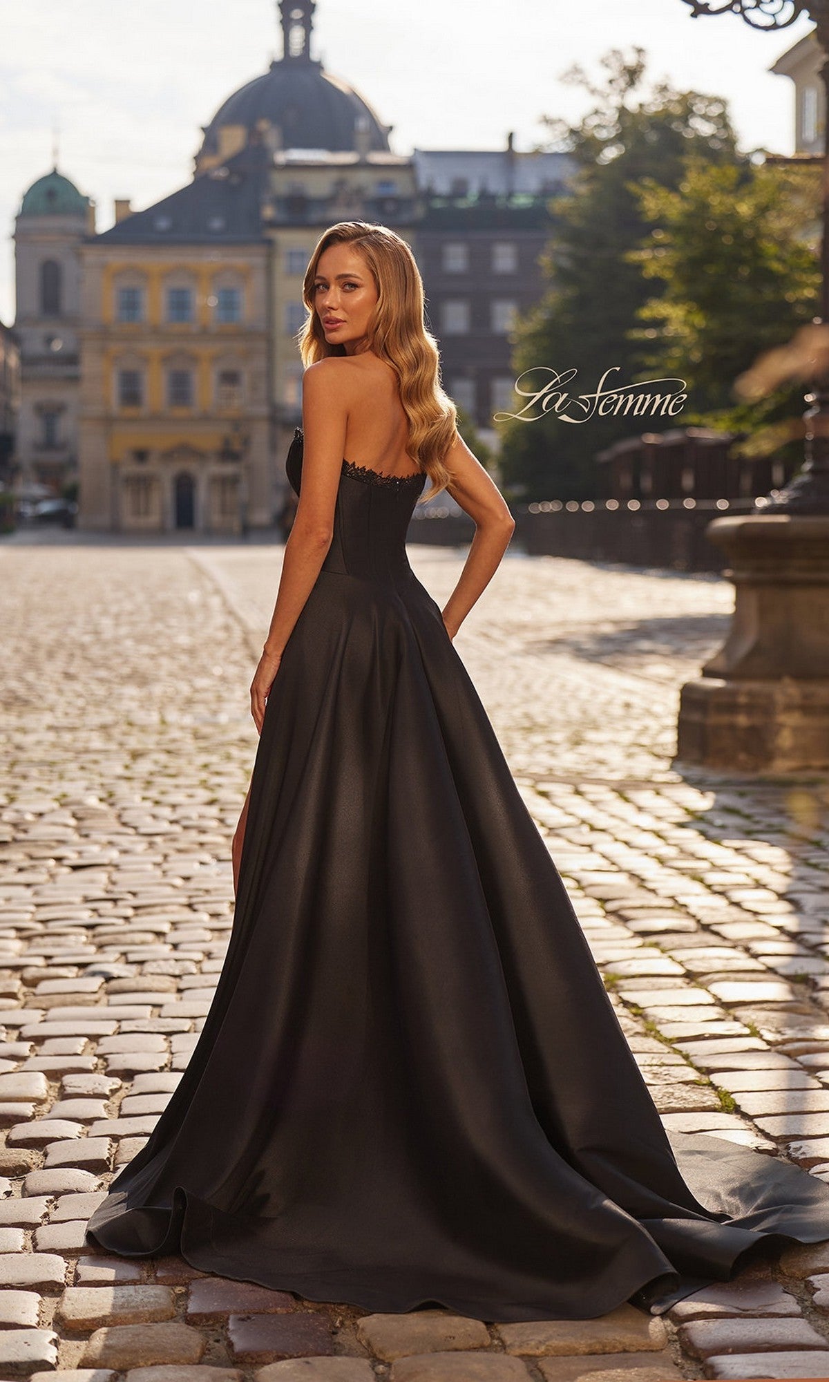 La Femme Long Prom Dress 33353 - Image
