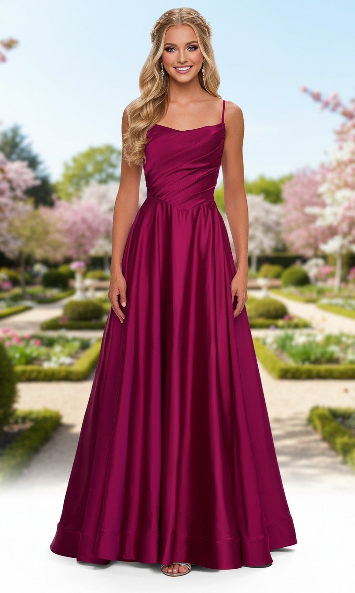 La Femme Long Prom Dress 33373 - Image