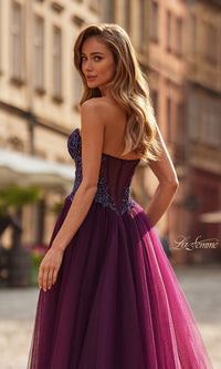 La Femme Long Prom Dress 33410 - Image