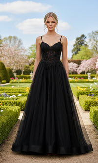 La Femme Long Prom Dress 33436 - Image