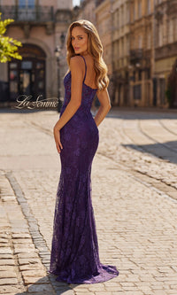 La Femme Long Prom Dress 33485 - Image