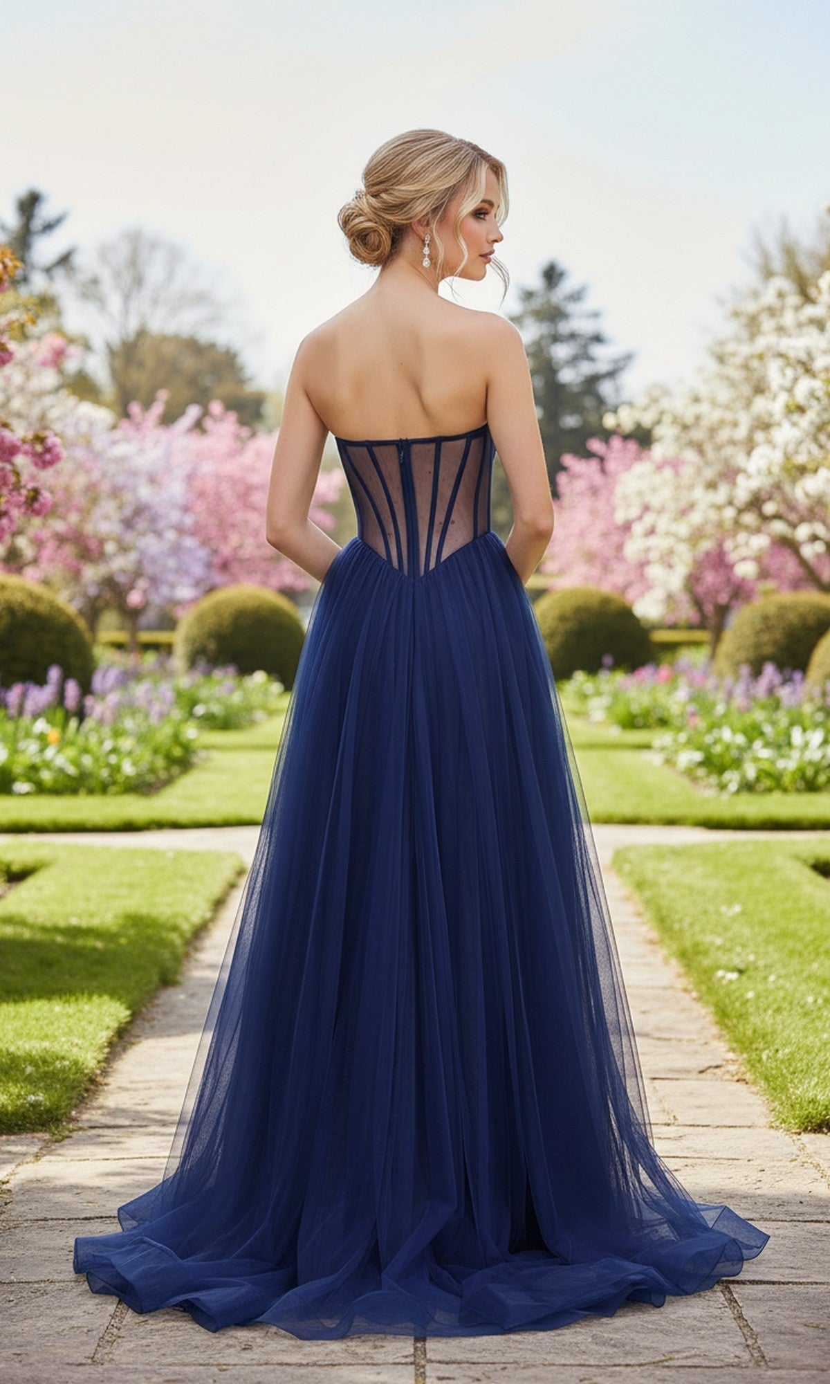 La Femme Long Prom Dress 33491 - Image