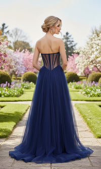 La Femme Long Prom Dress 33491 - Image