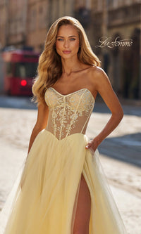 La Femme Long Prom Dress 33491 - Image