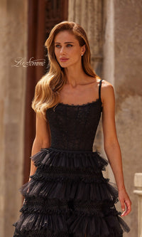 La Femme Long Prom Dress 33493 - Image