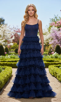 La Femme Long Prom Dress 33493 - Image