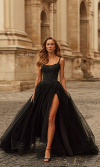 La Femme Long Prom Dress 33499 - Image
