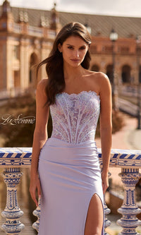La Femme Long Prom Dress 33509 - Image