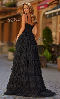 La Femme Long Prom Dress 33525 - Image