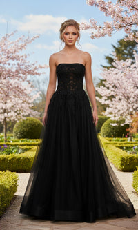 La Femme Long Prom Dress 33528 - Image