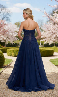 La Femme Long Prom Dress 33528 - Image
