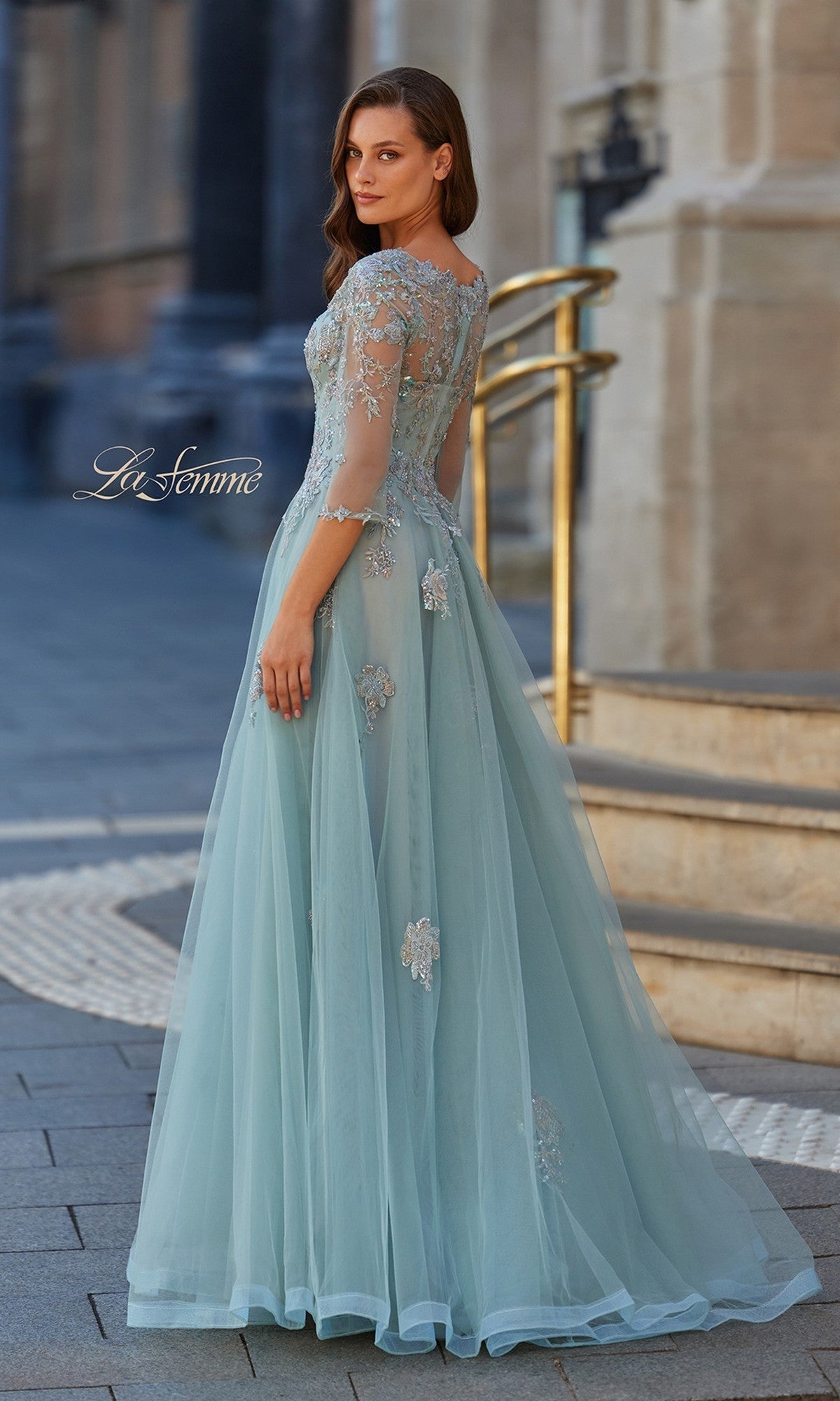 La Femme Long Formal Dress 33536 - Image