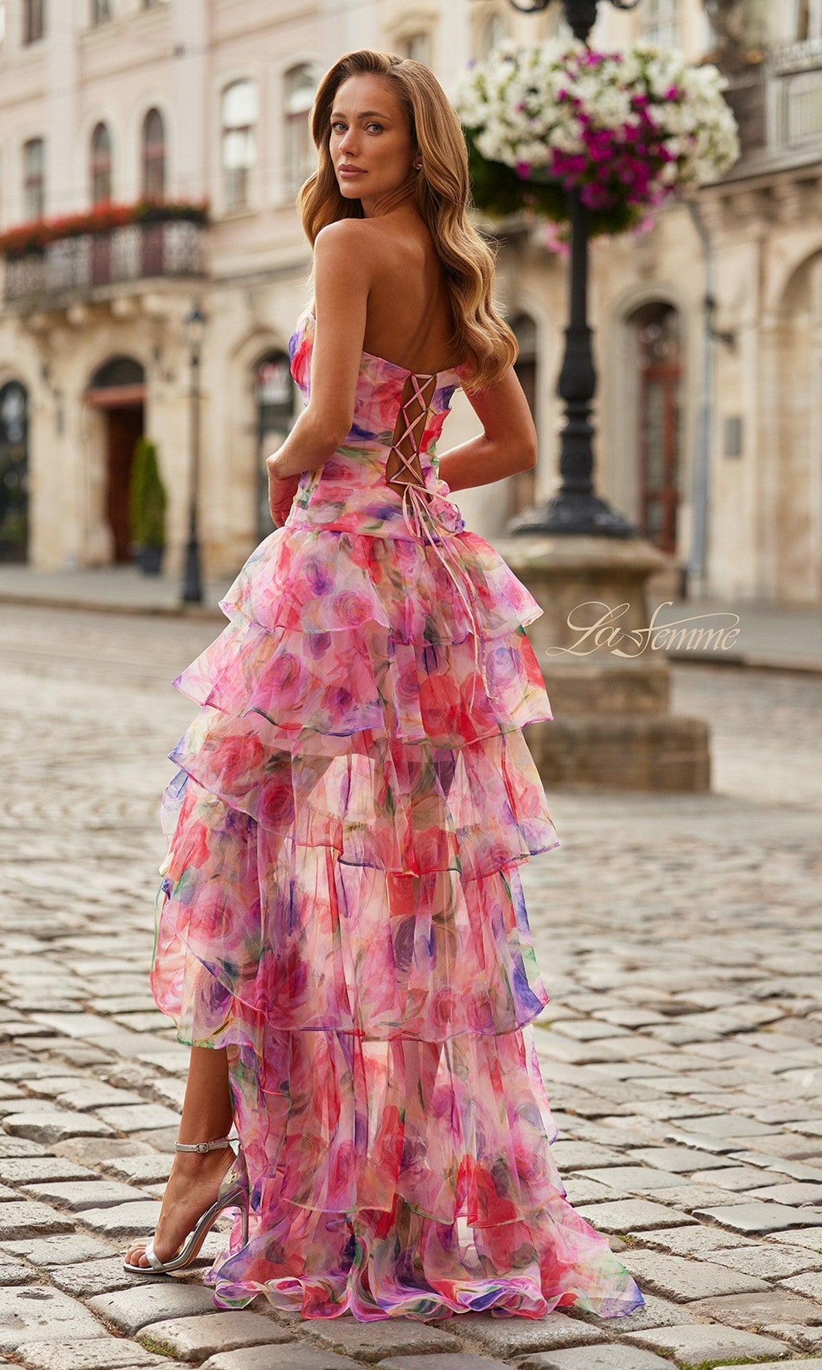 La Femme Long Prom Dress 33555 - Image