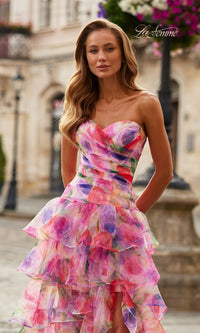 La Femme Long Prom Dress 33555 - Image