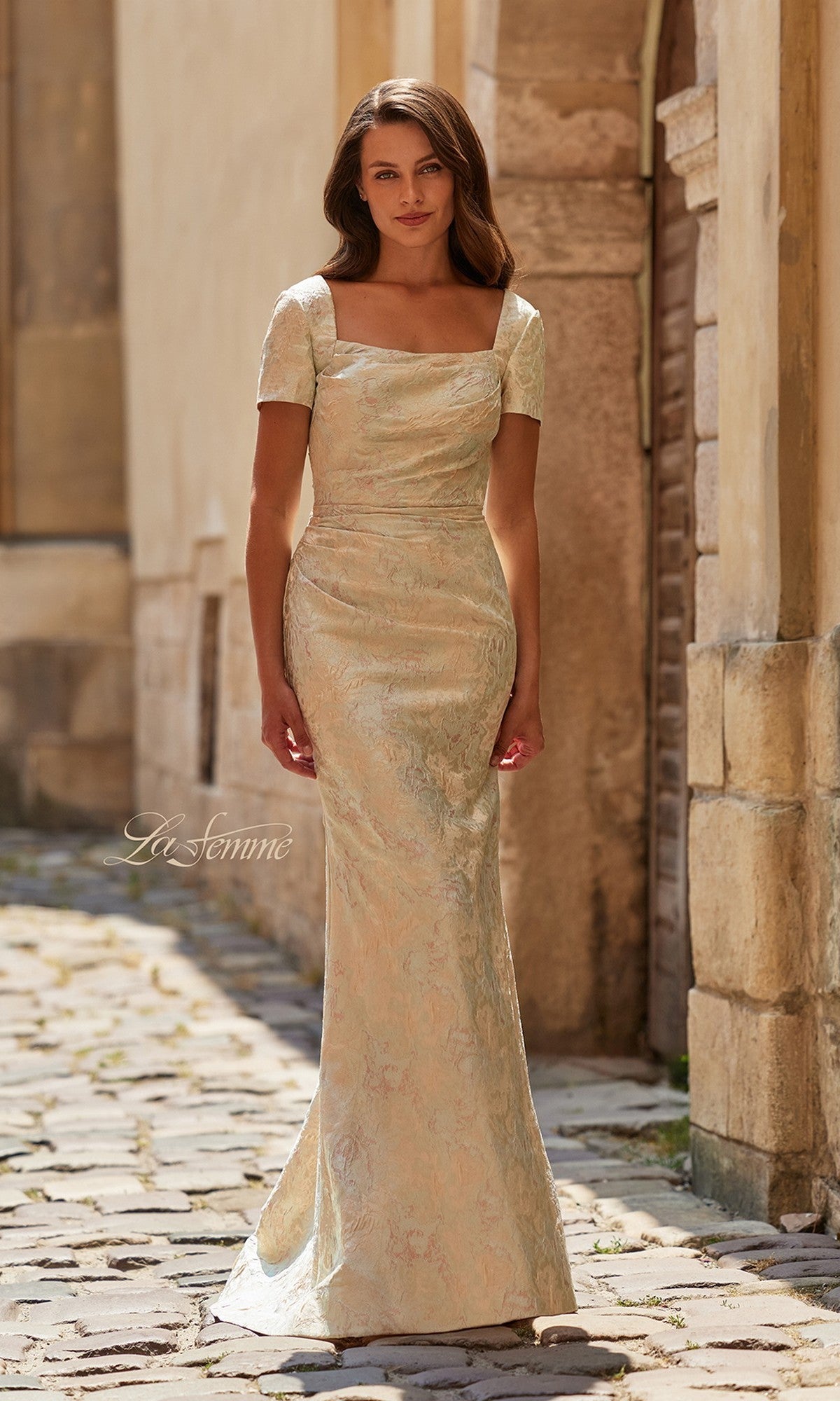 Long Formal Dress 33598 by La Femme Multi / 10