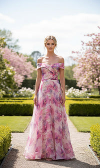 Multi La Femme Long Prom Dress 33710 - Image