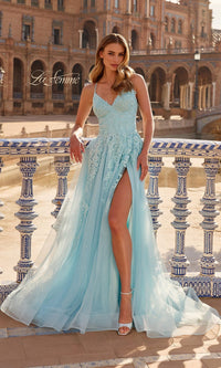 La Femme Long Prom Dress 33715 - Image