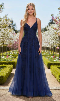 La Femme Long Prom Dress 33715 - Image