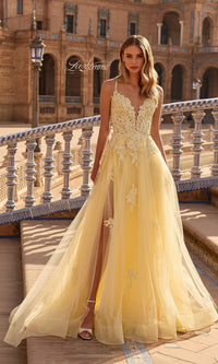 La Femme Long Prom Dress 33716 - Image