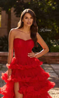 La Femme Long Prom Dress 33717 - Image
