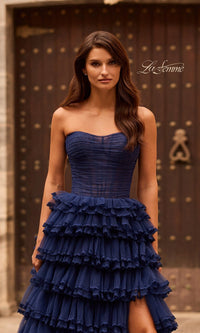 La Femme Long Prom Dress 33727 - Image