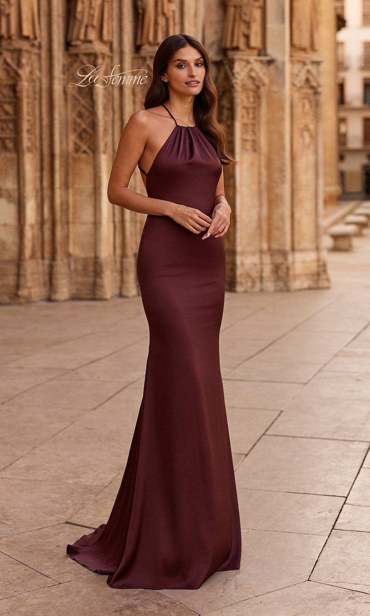 La Femme Long Prom Dress 33732 - Image
