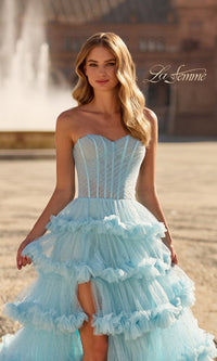 La Femme Long Prom Dress 33812 - Image