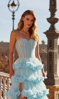 La Femme Long Prom Dress 33812 - Image