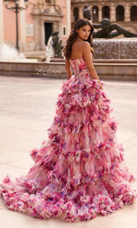 La Femme Long Prom Dress 33842 - Image