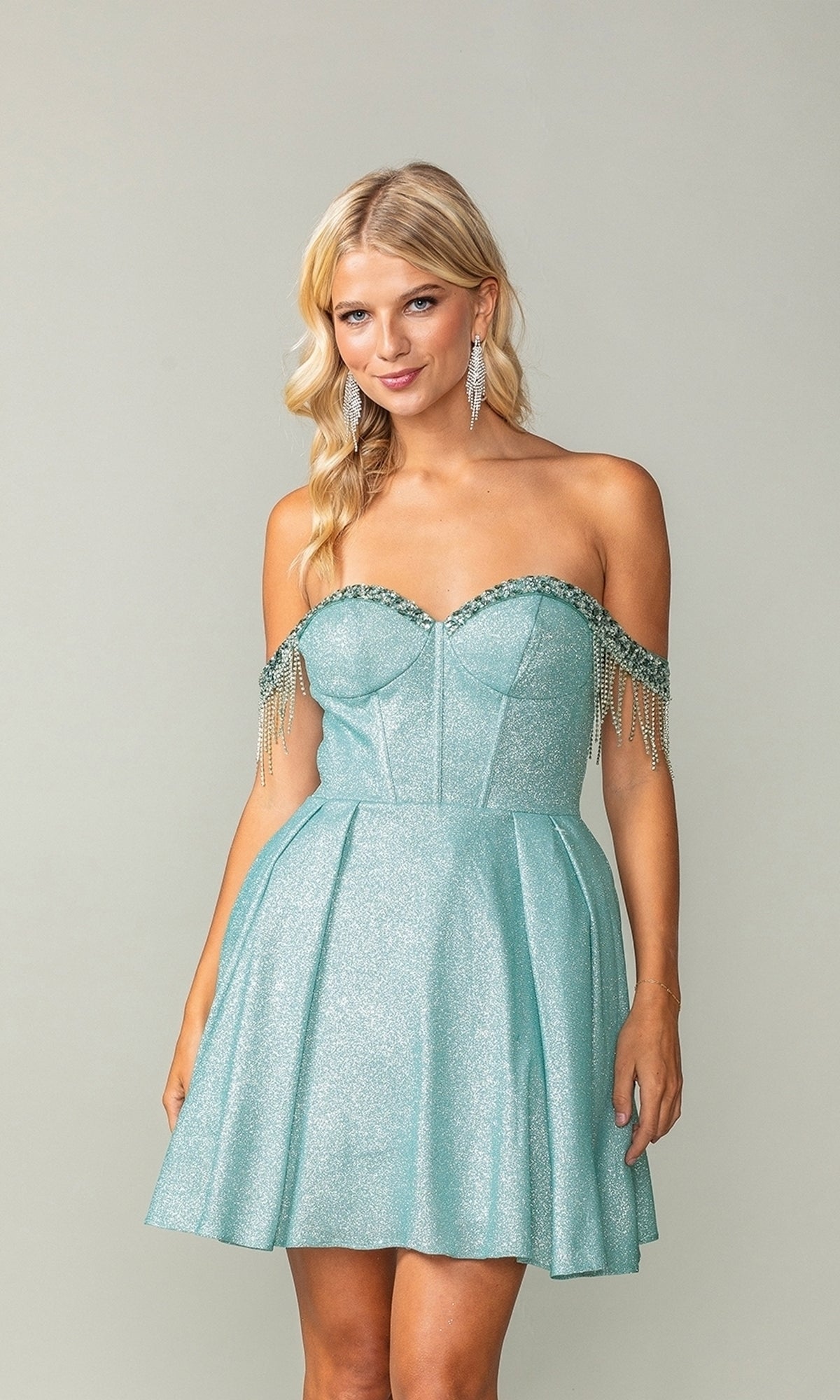 Sage Dancing Queen Short Party Dress 3392