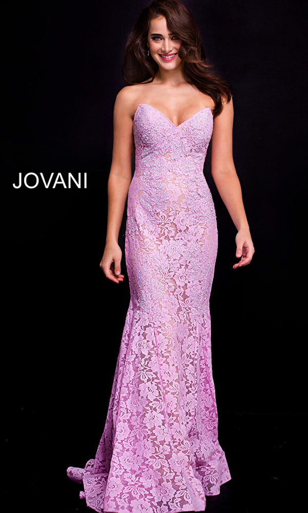 Periwinkle Formal Long Dress 37334 by Jovani