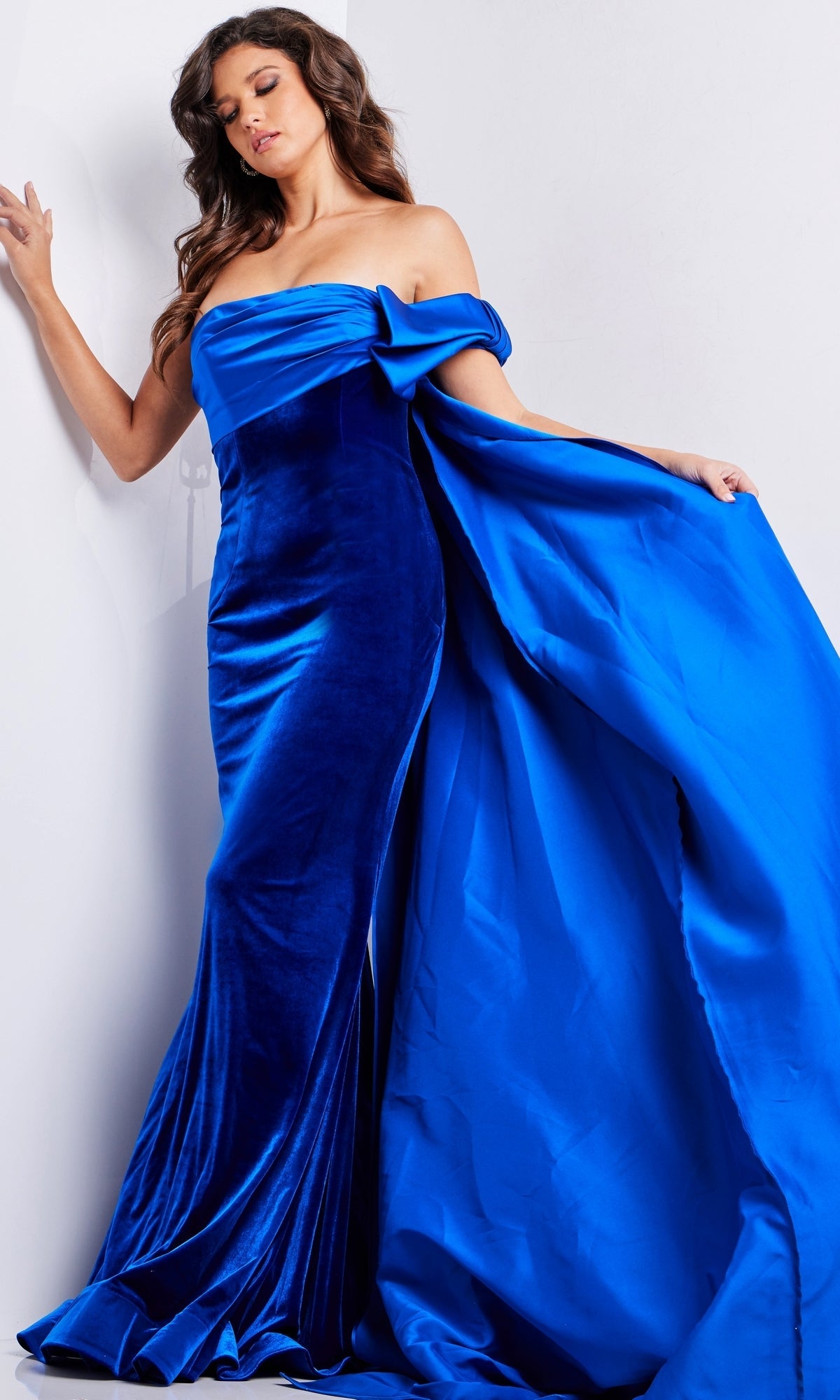 Royal/Royal Formal Long Dress 37390 by Jovani