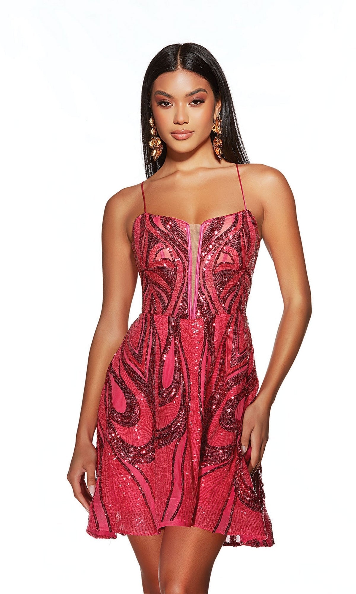  Alyce Short Party Dress 3778