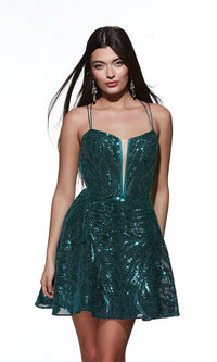  Alyce Short Party Dress 3783