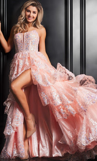 Blush Formal Long Dress 38144 by Jovani