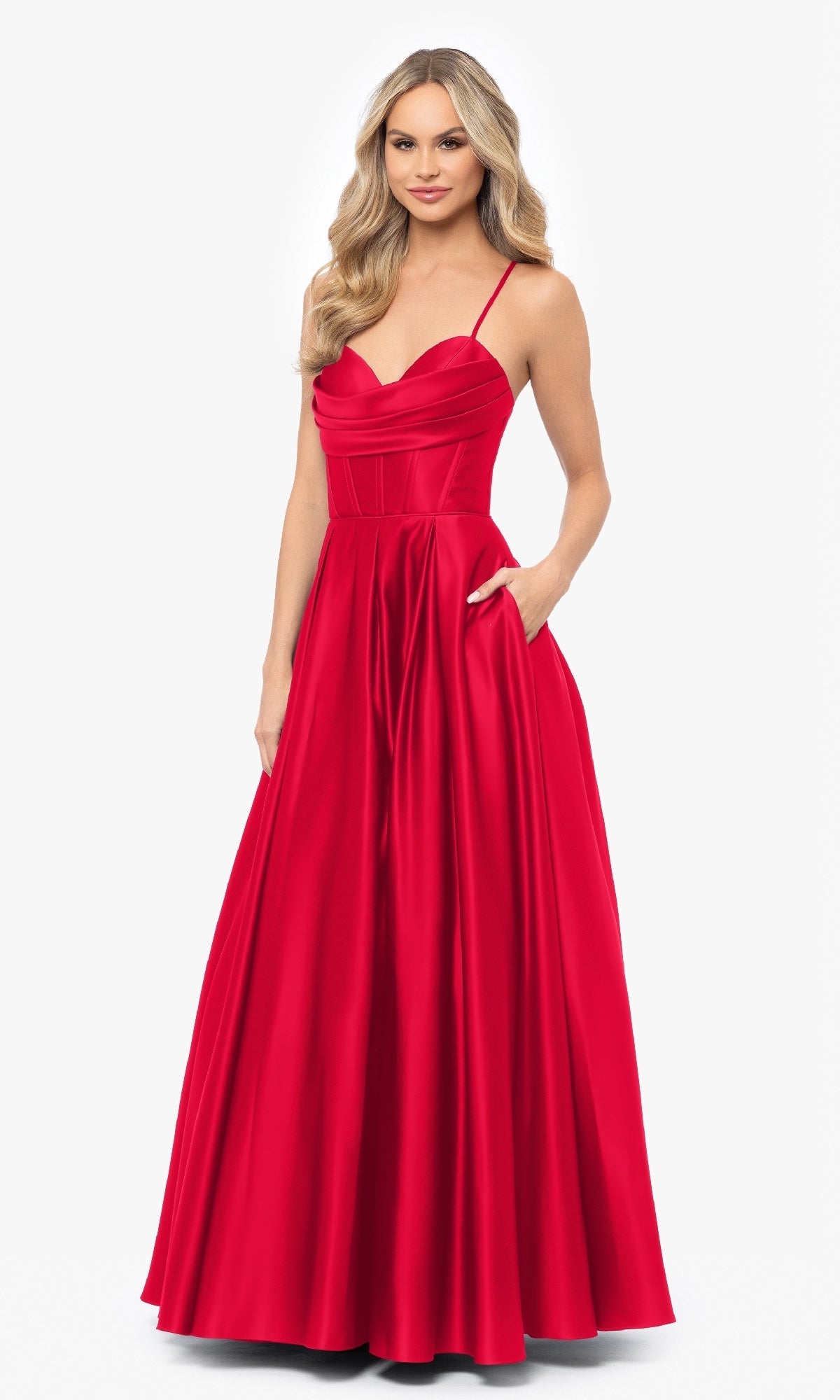 Blondie Nites Long Formal Dress 3946bn-2 - Image