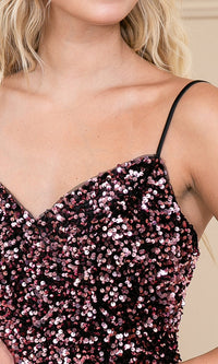 Amelia Couture Short Prom Dress 395S