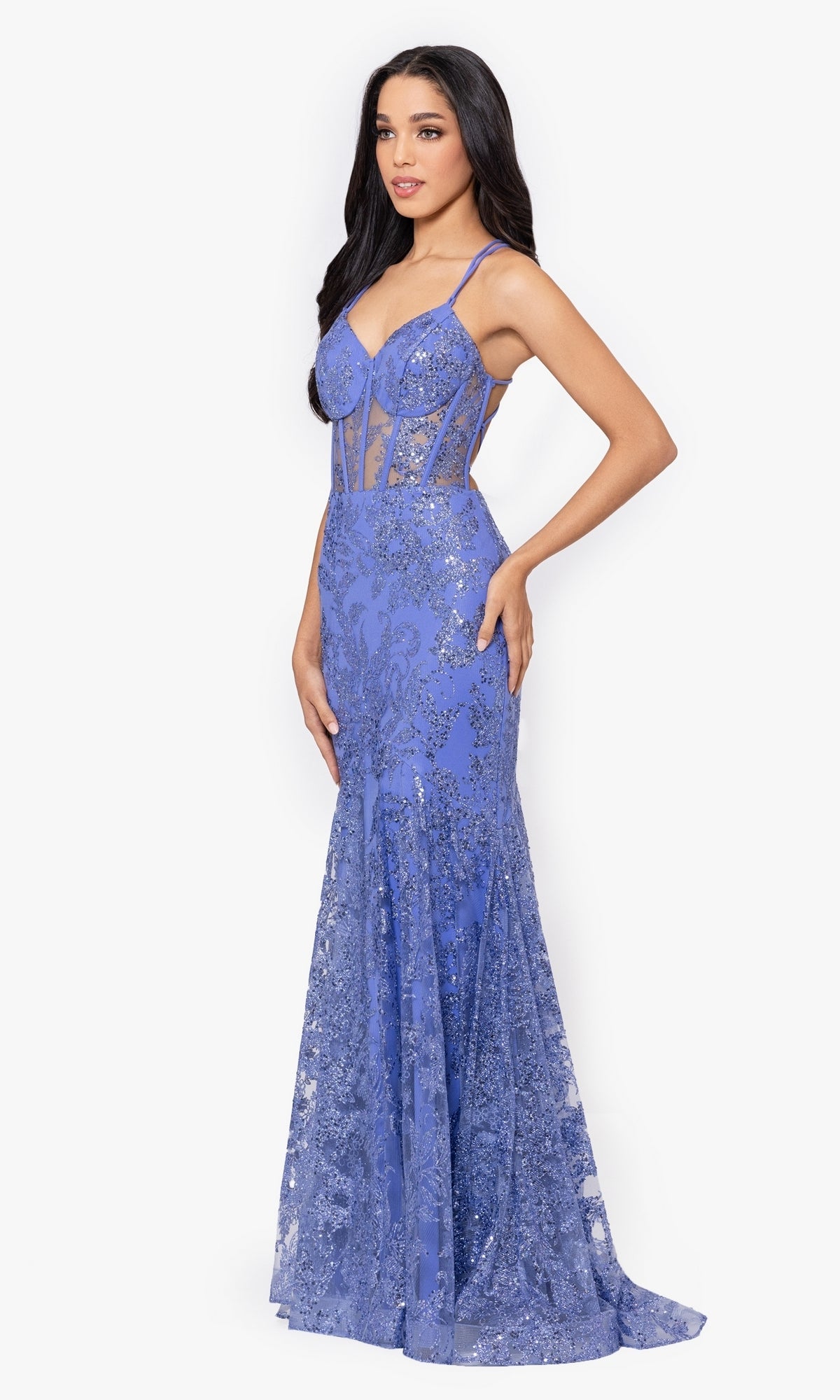 Blondie Nites Long Formal Dress 3960bn-2