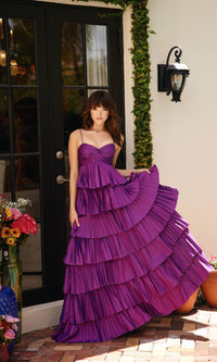 Violet Ava Presley Long Formal Dress 40046 - Image