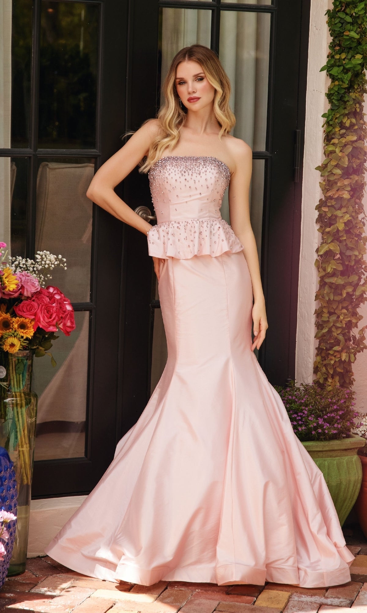Blush Ava Presley Long Formal Dress 40092 - Image