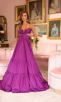 Violet Ava Presley Long Formal Dress 40093 - Image