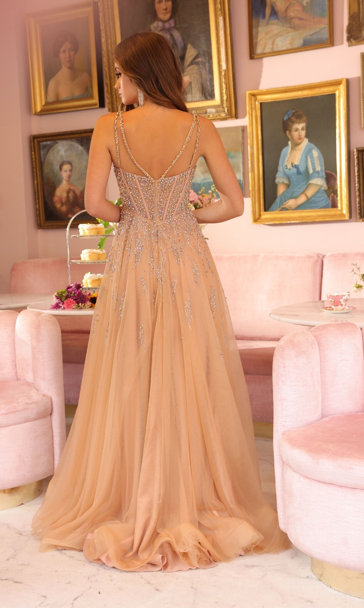 Ava Presley Long Formal Dress 40113 - Image