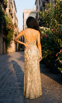 Chicas Long Formal Dress 4028